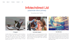 Desktop Screenshot of infotechdirect.co.uk